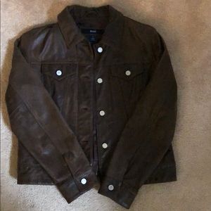 Gap Leather Jacket